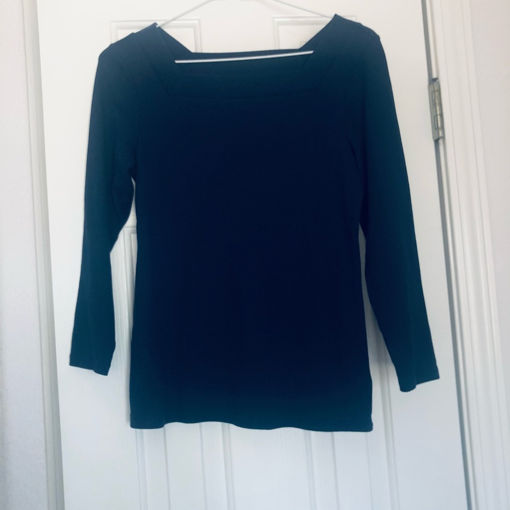 COPY - Navy blue Square neckline - Picture 1 of 3